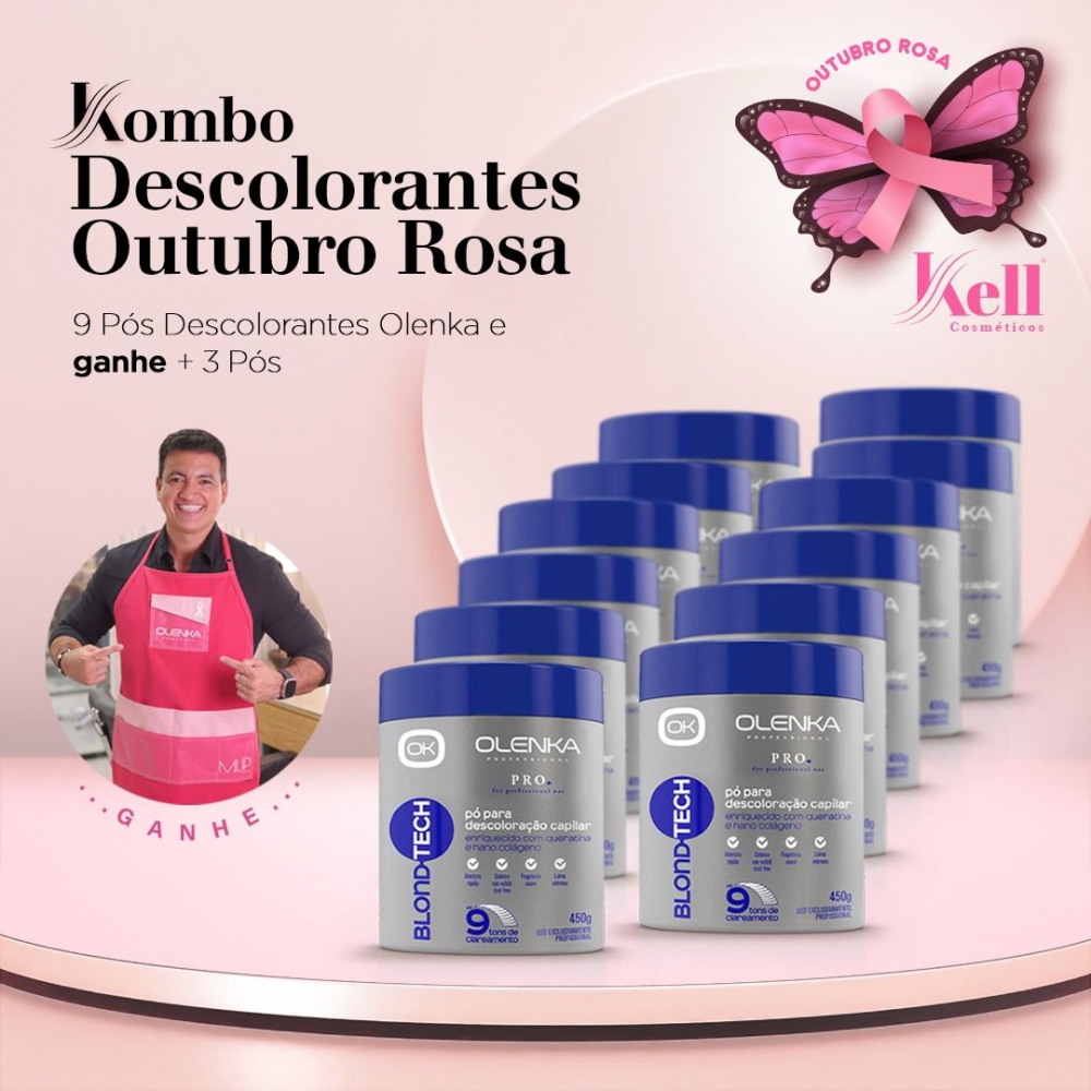 Combo Pó Descolorante