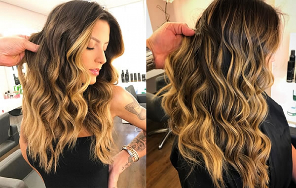 CURSO COM TÉCNICA  DE MECHAS LIGHT CONTOUR