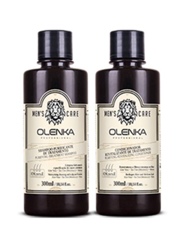 Shampoo Purificante de Tratamento e Condicionador Revitalizante de Tratamento