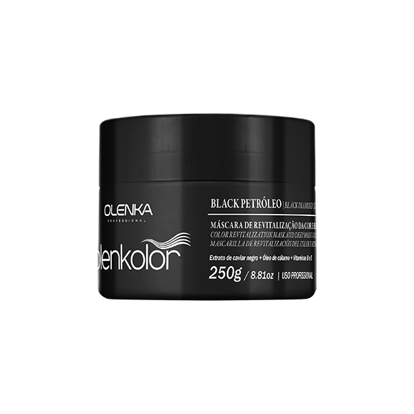 Máscara de Revitalização Black Petróleo Olenkolor