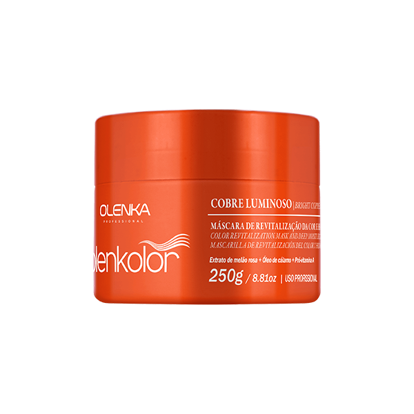 Máscara de Revitalização Cobre Luminoso Olenkolor